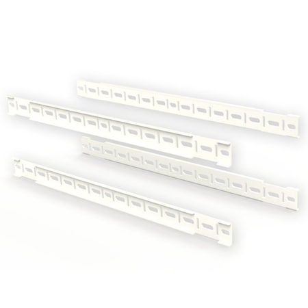 Saginaw Control & Engineering Panel, 2 in. H x 29-1/4 in. W x 1/2 in. L, Steel, 4 PK SCE-PSK32